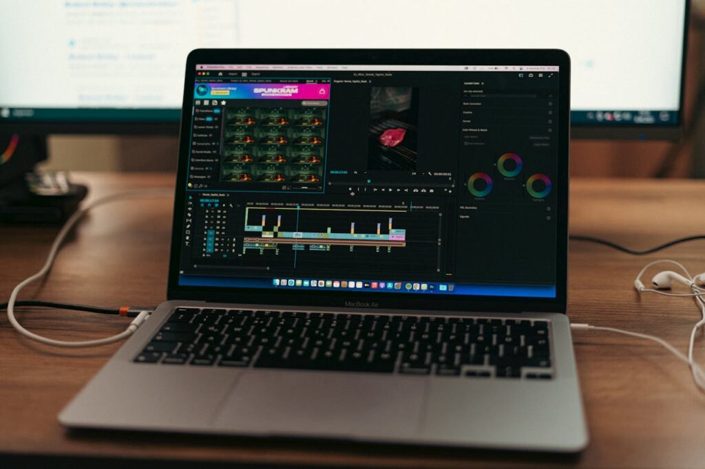 workflow w montażu