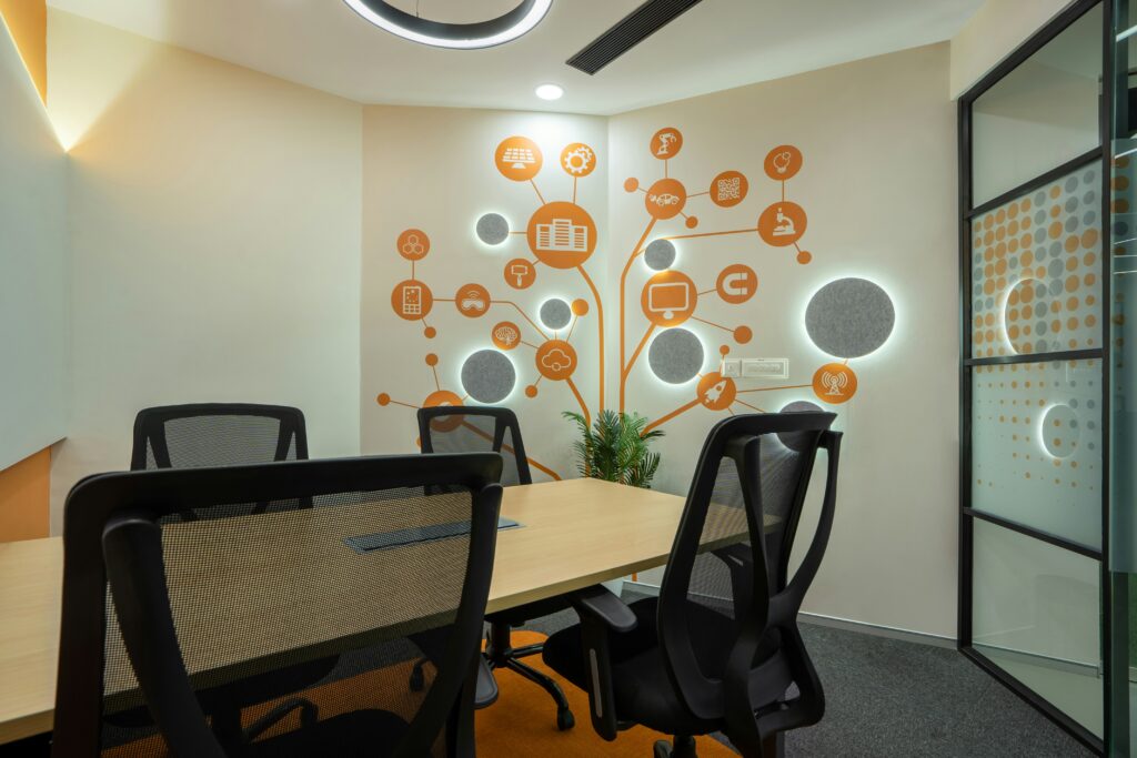 sala spotkań w biurze